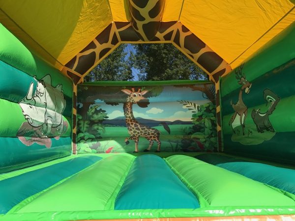 Professional bouncy castle giraffe