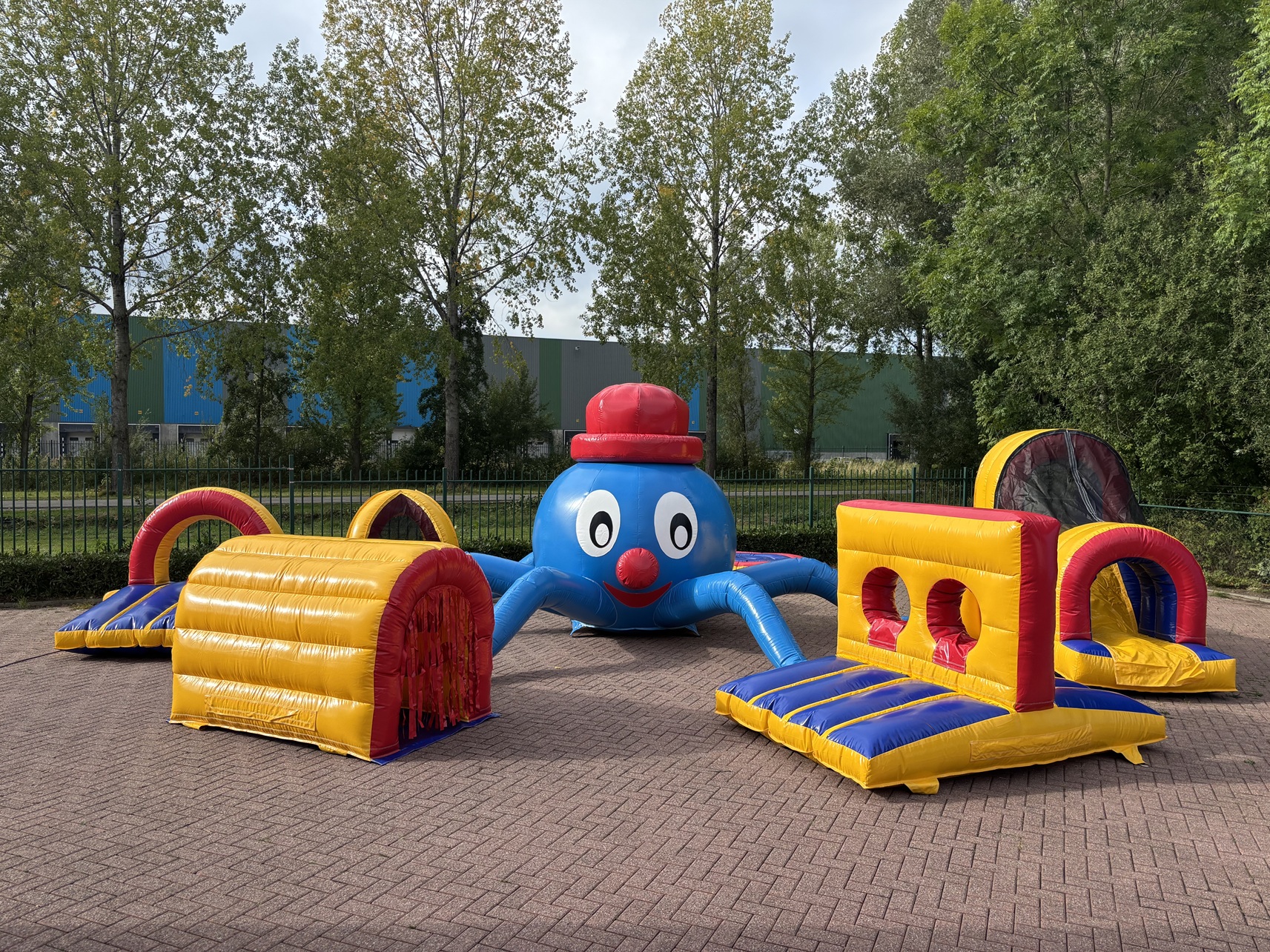 Springkussen Kinderdorp Octopus kopen (5)