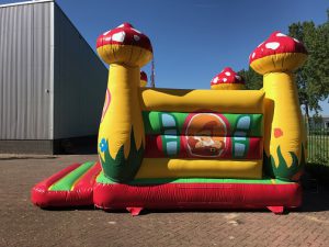 Inflatable mushroom bouncer
