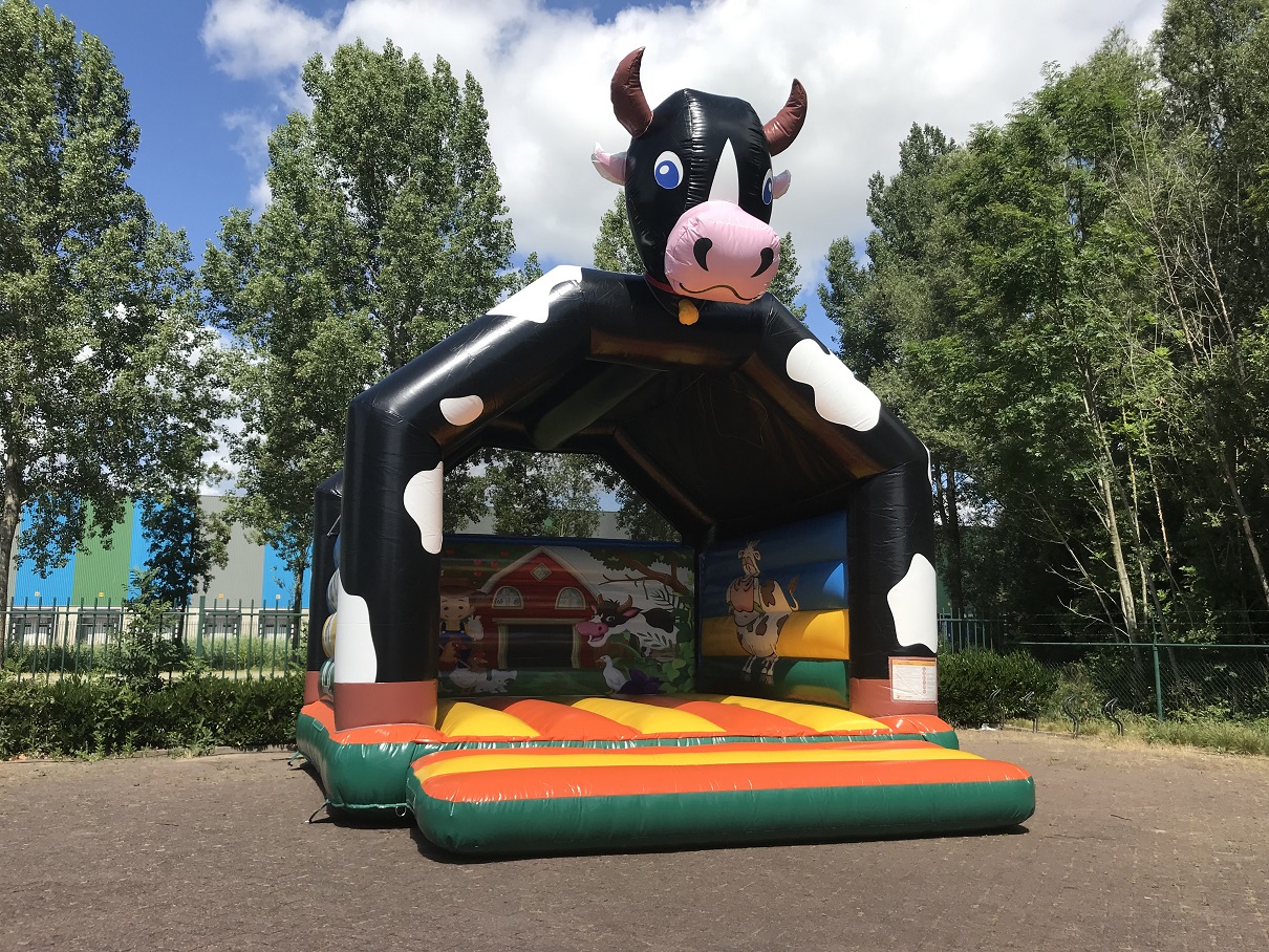 Jump Factory - Springkussen groot koe kopen