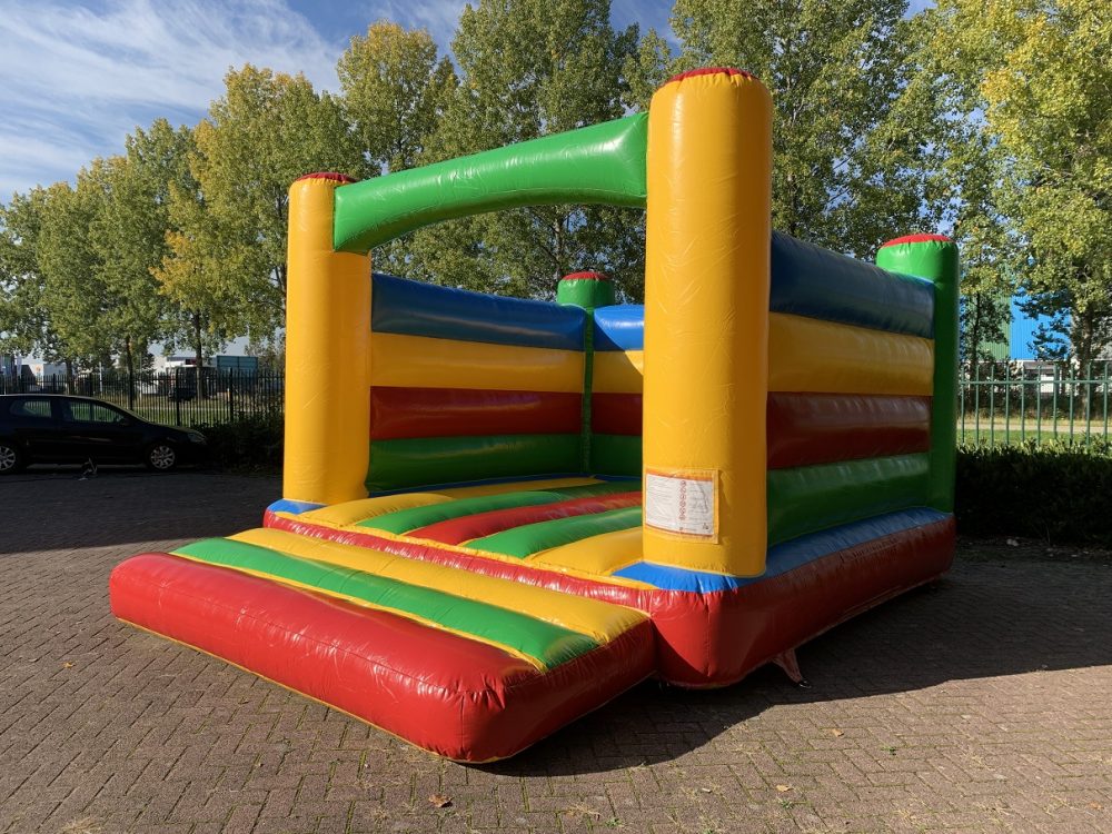 Springkussen standaard regenboog kopen - goedkoop