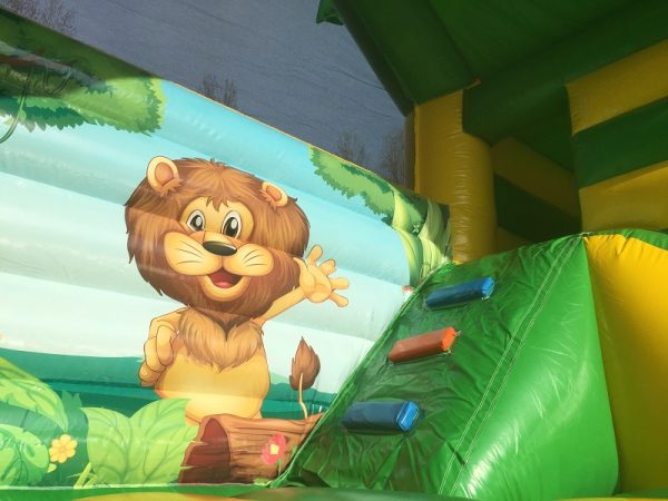 Bouncing castle lion for sale