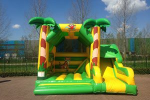 bouncy castle multifun jungle with slide