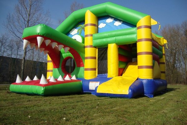 Bouncy inflatable crocodile Jump Factory