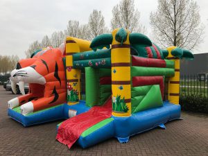 Multiplay bouncy castle tiger