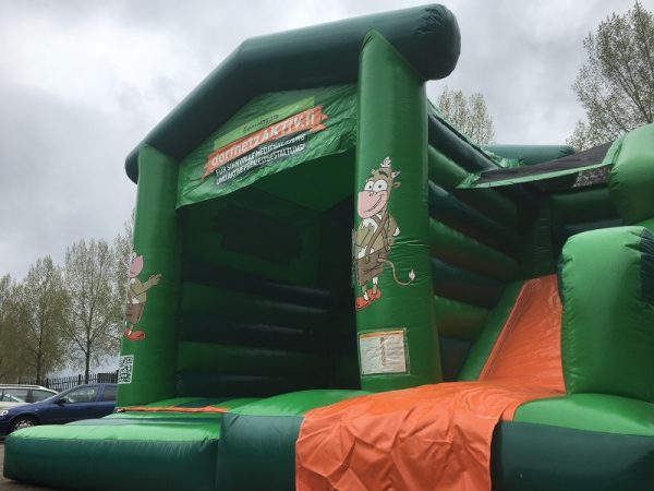 Custom-made inflatable bouncy castle