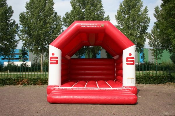 Customized bouncy castle Sparkasse