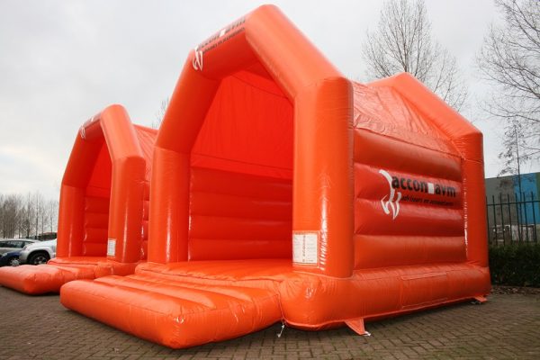 Custom-made inflatable with logo