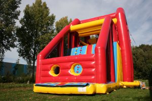 Inflatable mega attraction Jump factory