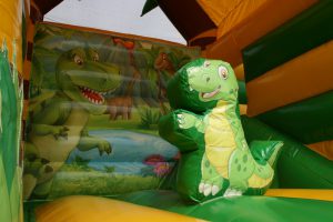 Bouncy castle dino sale Jump Factory