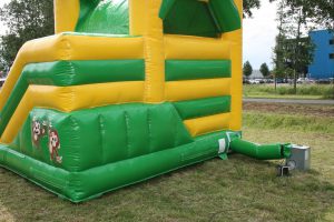 Multifun bouncing castle with slide