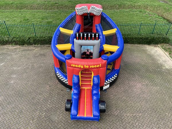 Bouncy castle Racing car