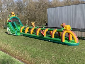Inflatable belly slide XL Jungle