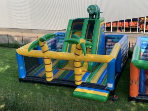 Customized bouncy castle Dino