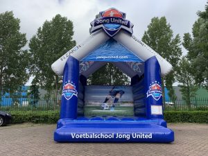 Customized bouncy castle football club