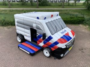 Bouncy castle Police car 1