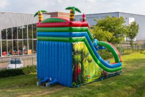 Double big slide crocodile