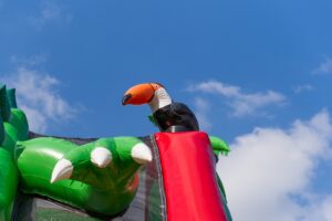 Double big slide crocodile