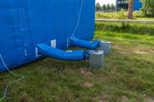 Double big slide crocodile