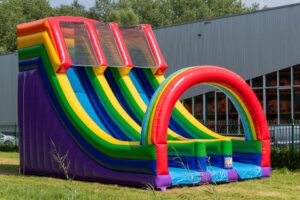 Glijbaan dubbel krokodil