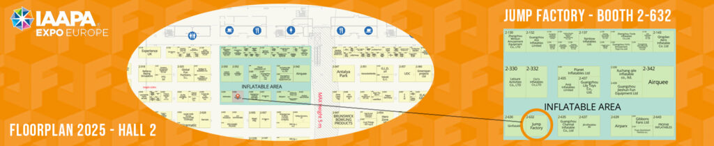 IAAPA 2025 floorplan 2025