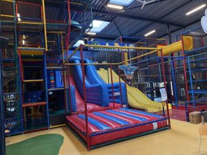 Custom-made Bouncy Castle and Slide for an Indoor Playground I
