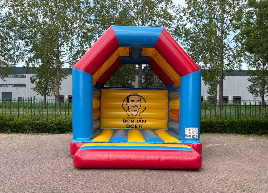 Springkussen op maat Bob Jan Doet